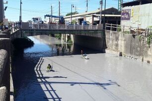 泥漿噴發污染水質　高市水利局緊急應變掌握狀況