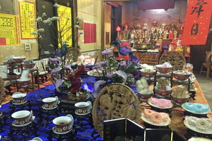 為天上聖母暖壽　南市柳營「聖母宮」舉辦「點心宴」