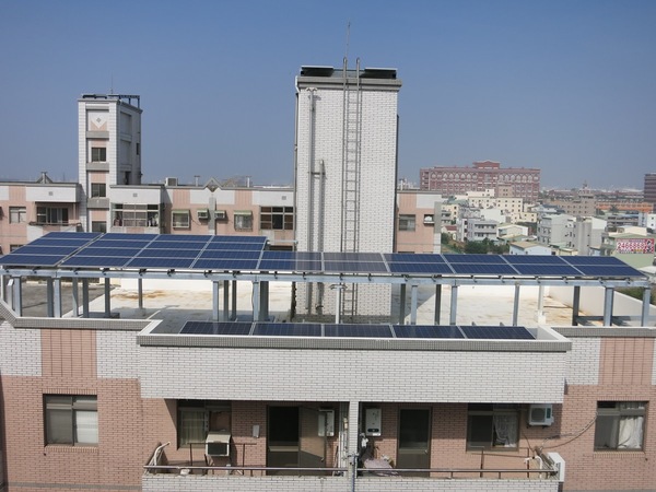 永新響應陽光社區　太陽光電系統獲市府198萬補助