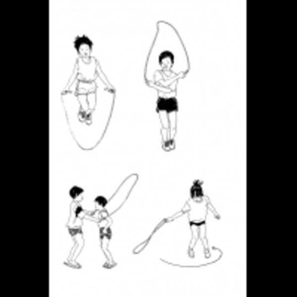 光光一條繩子就能變化出許多玩法！那些年，我們曾在學校玩的 #跳繩遊戲