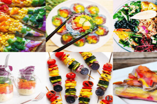 天然A尚好！不用色素蔬果也可以打造健康「彩虹食物」　快跟著小編這樣做...