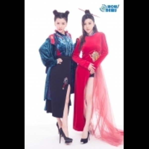 BY2大跳原創桃花舞八套古風新裝旗袍造型打造撩人東方味