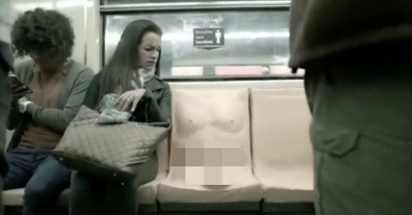 平均10名女性乘客中，有7名曾在地鐵及公車遭到「性騷擾」，墨國地鐵設「陽具特別座」，讓男性體驗被性騷擾的痛苦！！