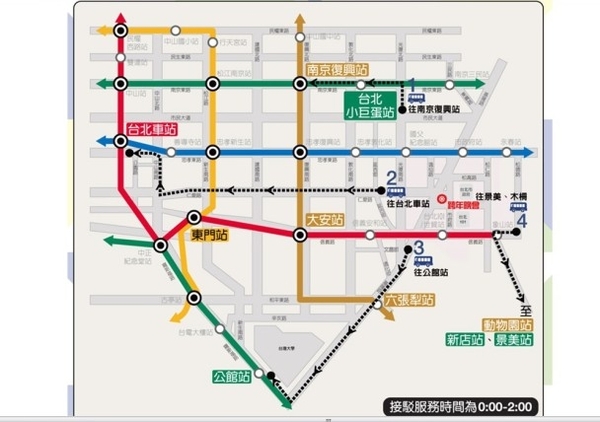 「台北最HIGH新年城-2015跨年晚會」交通管制疏導措施（歡迎分享）