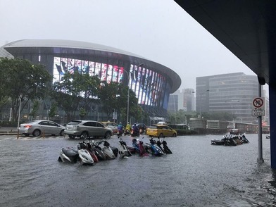 整個台北都淹水北市府尚未公布災情統計 蘋果新聞網 蘋果日報