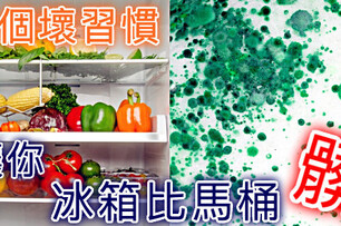 你家的「冰箱」比「馬桶」還髒嗎？八個壞習慣，讓冰箱裡的食物「發臭」、「腐敗」！