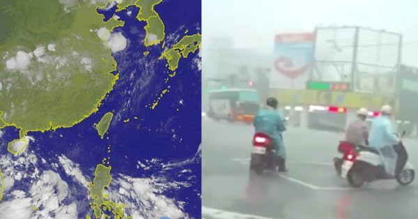 小心! 雙颱風攻擊，第五號颱風諾盧今早生成，往「這個方向」移動，另一個颱風正在形成，強度持續增強，嚴防豪雨!