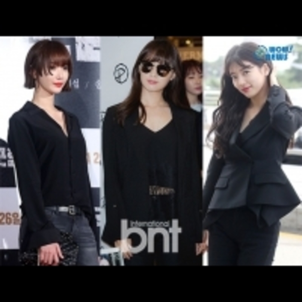 夏季不適合穿黑色？韓國女星穿出非凡美感