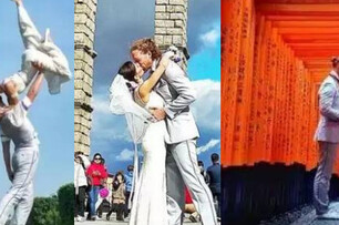 因為恩愛走遍30多個國家，舉行100次婚禮！