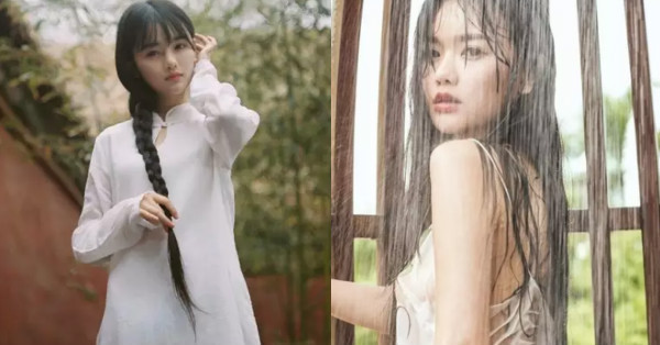 她因為神似徐若瑄走紅，如今確被網友挖出整容失敗仙女變蛇精臉.....