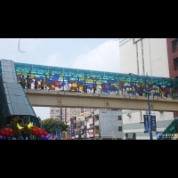 楊梅三座陸橋美化完工啟用　維護行人穿越安全