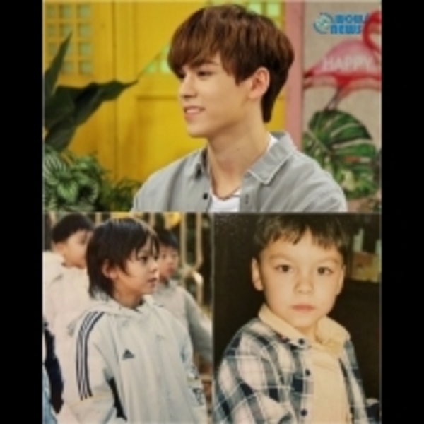 「HT3」VERNON兒時照片公開 母胎美男引人視線