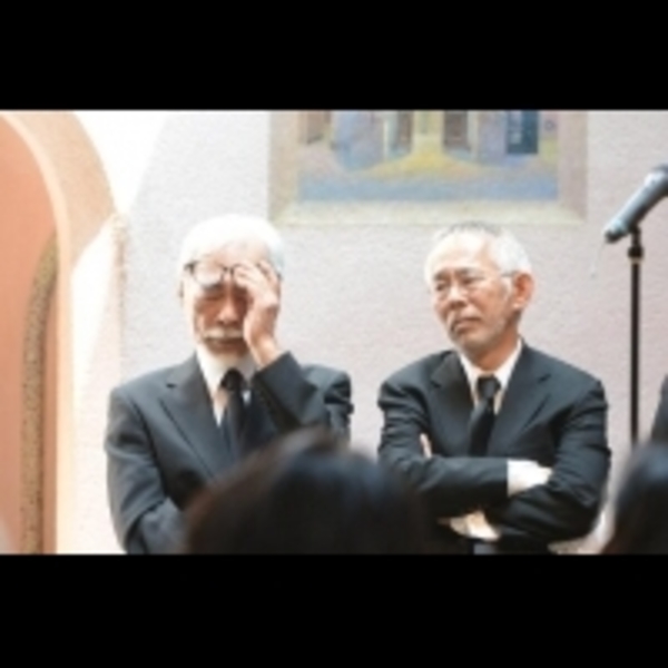 宮崎駿在告別式上淚崩　「我以為高畑勳會活到95歲」