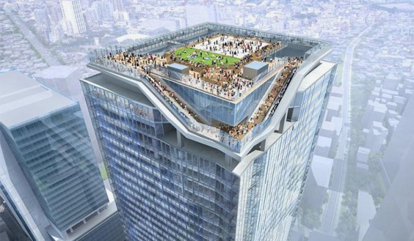 東京三大建築事務所打造新地標！2019即將面世的空中廣場