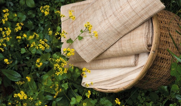 織料裡的創意學─瀏陽手織夏布：夏木面料