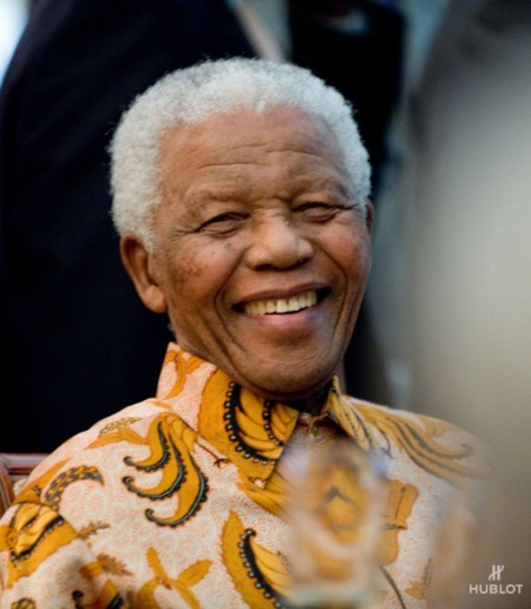 HUBLOT 宇舶錶向南非黑人總統曼德拉致敬