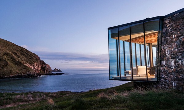 讓我們完全融入大自然的度假宅 紐西蘭與世隔絕的海景平房