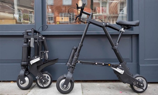 世界最小的折疊x電動x腳踏車！城市中也能自在移動