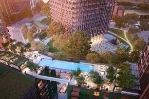 這個泳池你敢跳下去嗎？倫敦豪宅首創真正的空中游泳池！