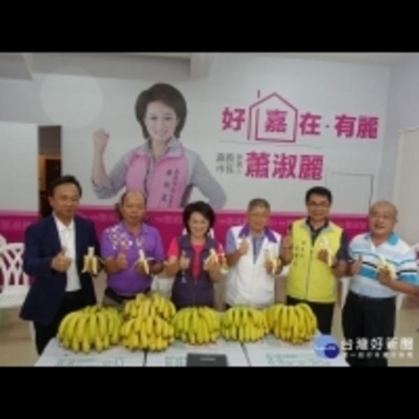 搶救農民　嘉市民間致贈社福團體1000公斤香蕉