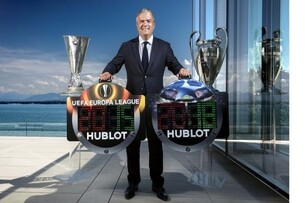 HUBLOT宇舶錶正式成為歐洲冠軍聯賽和歐洲聯賽官方合作夥伴