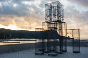 你沒有眼花！Edoardo Tresoldi 用鐵絲網打造義大利海市蜃樓的擬真裝置藝術