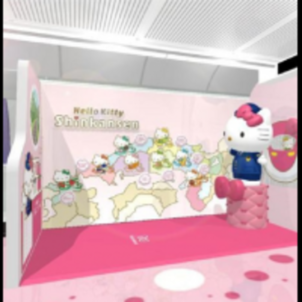 日本限定Hello Kitty粉色新幹線，Kitty控一定喜歡的三大理由！