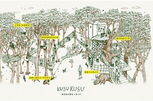 樹屋達人小林崇打造日本最大樹屋 一起住在300年的古樟木裡吧！
