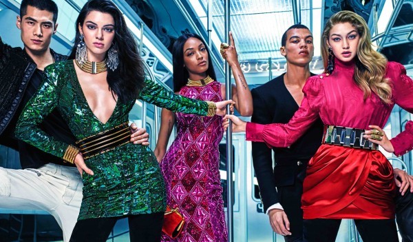 國際時尚超模於BALMAIN X H&M系列形象廣告驚艷亮相