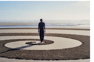 巨大麥田圈 沙灘藝術家Jim Denevan