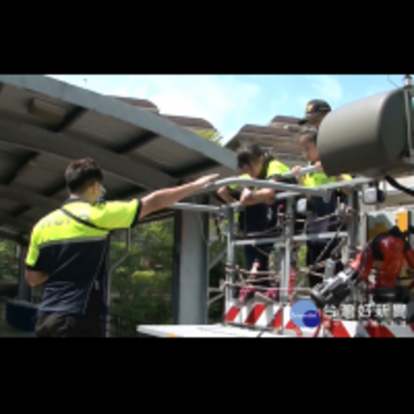消防安全從小做起　小小消防員初體驗