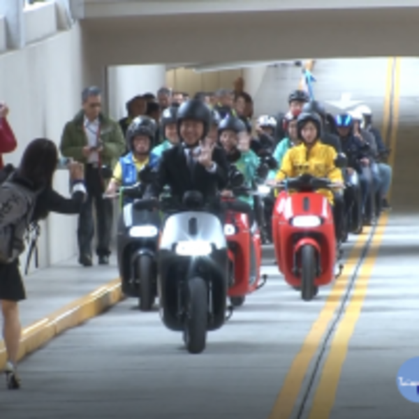 改頭換面　竹市東大路機車地下道重新啟用