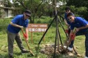 3月植樹月，歐德集團河濱公園植樹趣