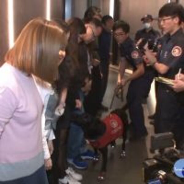 緝毒犬加入臨檢　竹市優勢警力執法大掃蕩