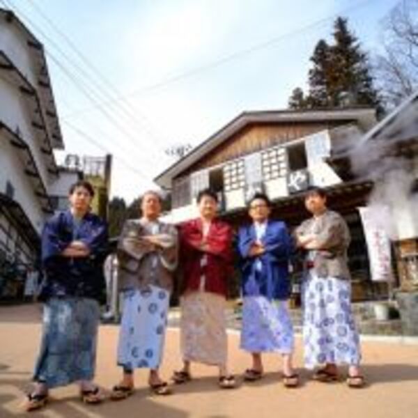 福島「土湯溫泉」不一樣，這裡竟然是小鮮肉為你服務...