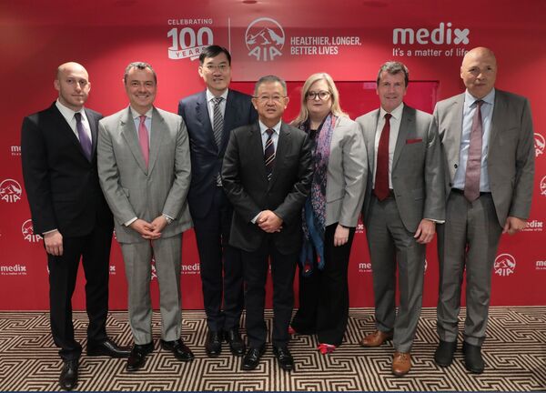 友邦保險與MEDIX簽訂獨家亞太區夥伴協議