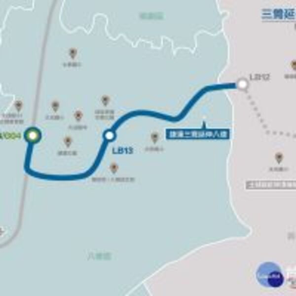 三鶯線延伸桃園八德段 獲行政院核定 - ENews新聞網
