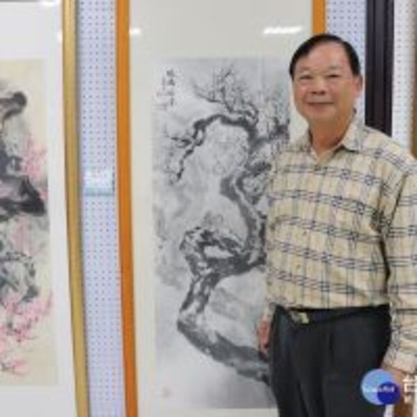 唐龍才鄉土風情彩繪展　水里商工登場