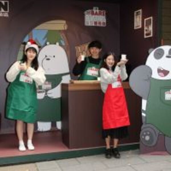 今年冬天最暖心的「熊熊遇見你熱巧克力屋」 熊熊三兄弟親自招待