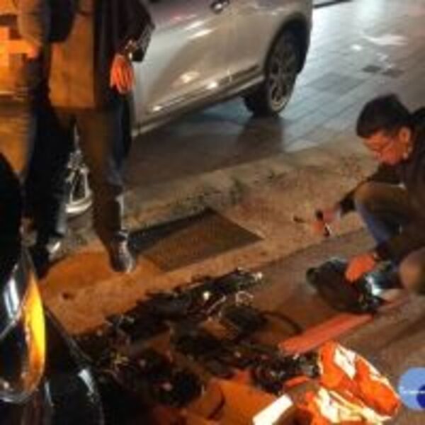 專竊車上無線電　警調閱監視器逮人
