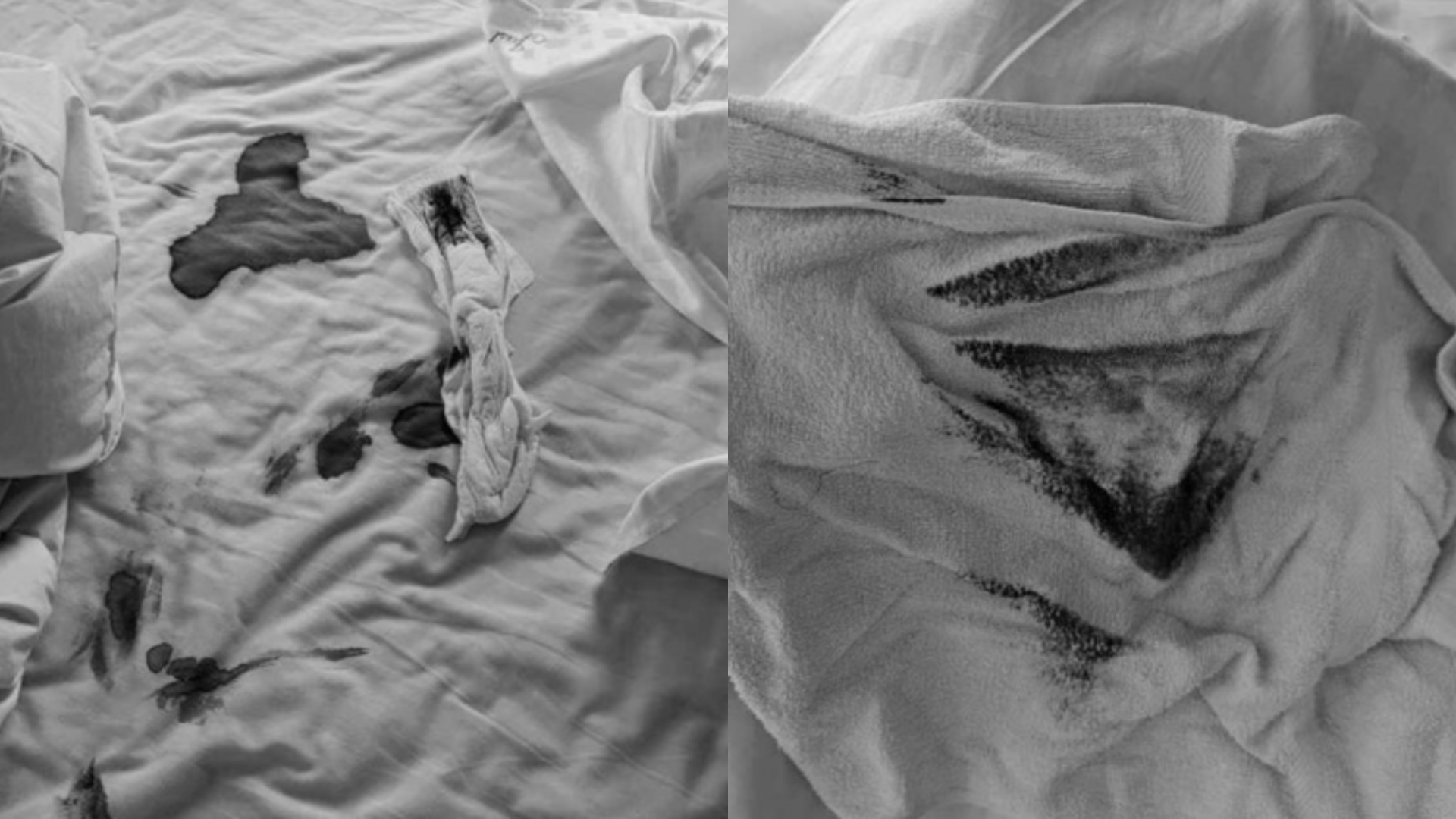 旅館業者控訴房客將床具弄得血跡斑斑還將用過衛生棉貼上去