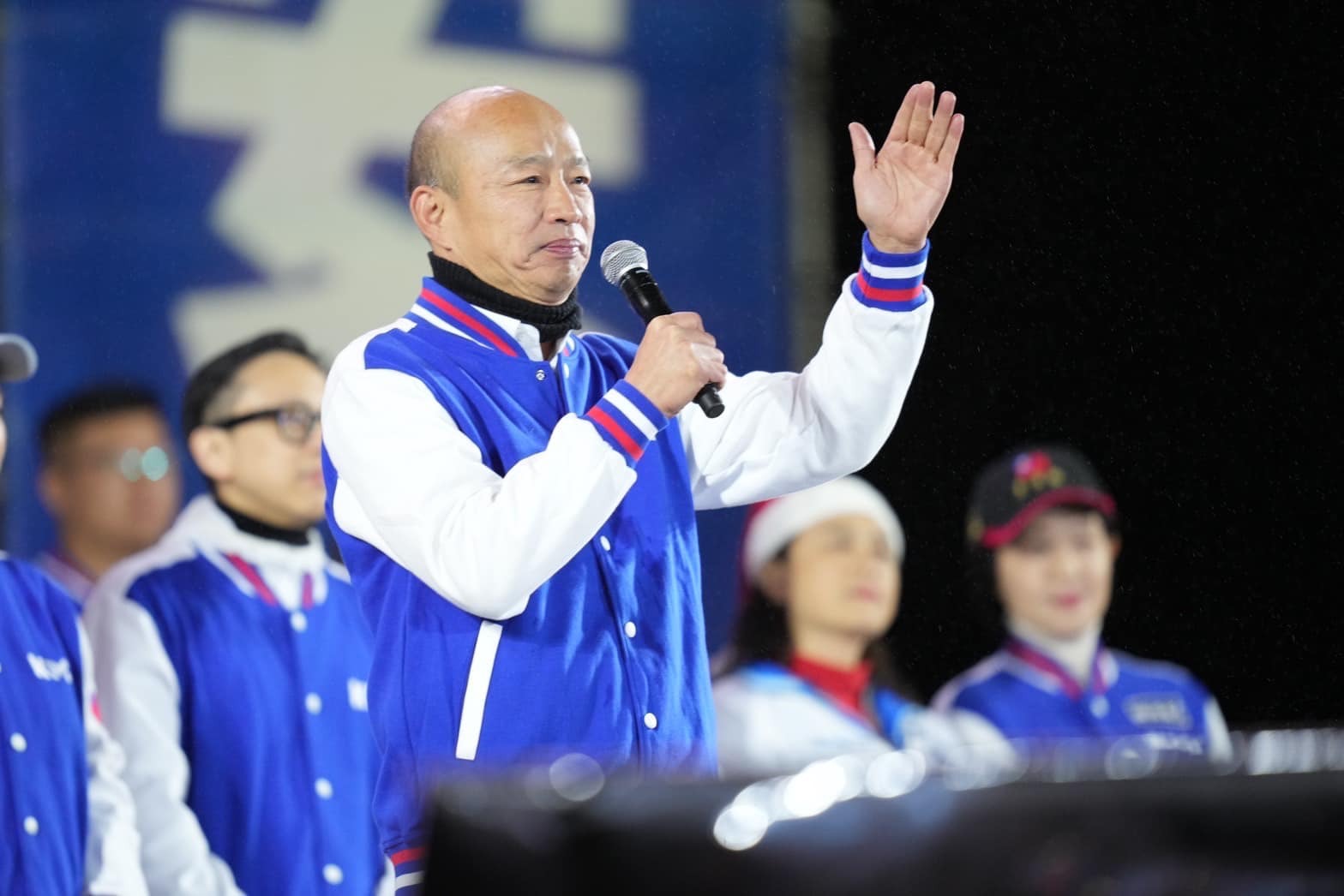 國民黨立法院長候選人韓國瑜成功當選立法院長