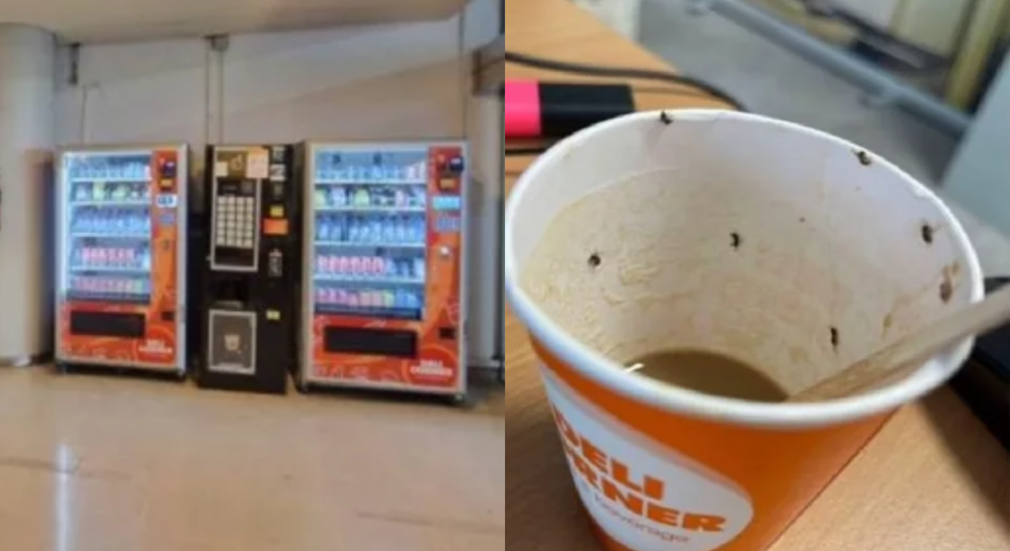 機場販賣機買咖啡！喝一口「怪怪的」驚見滿杯蟲子　21歲女休克搶救