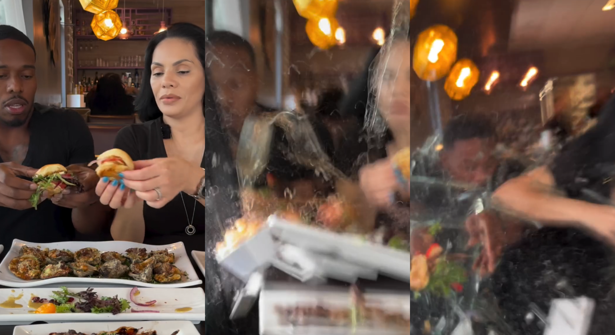 網紅拍吃播突遭車撞！驚險瞬間全拍下　傳病床報平安：幸運倖存下來