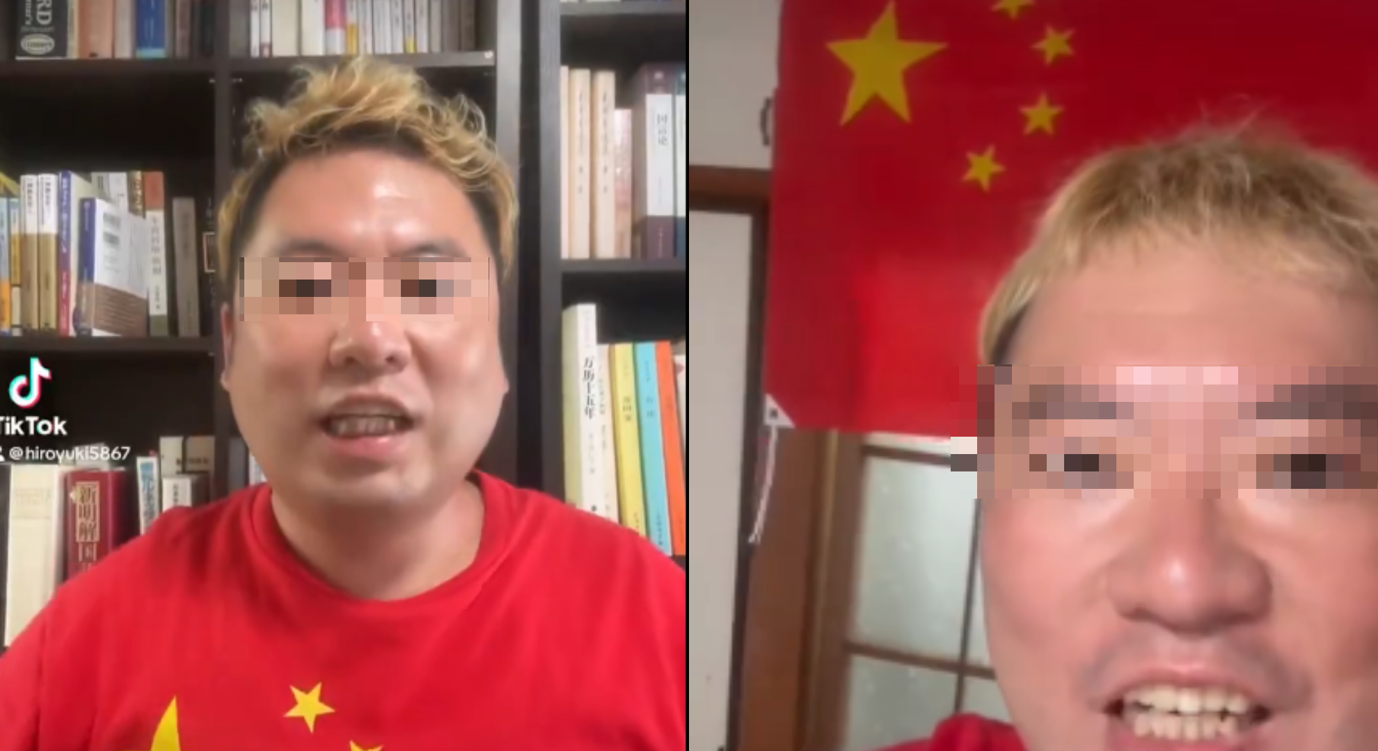 西門町舉五星旗高喊「台灣是中國的」　日籍男身分曝：渴望成為中國人