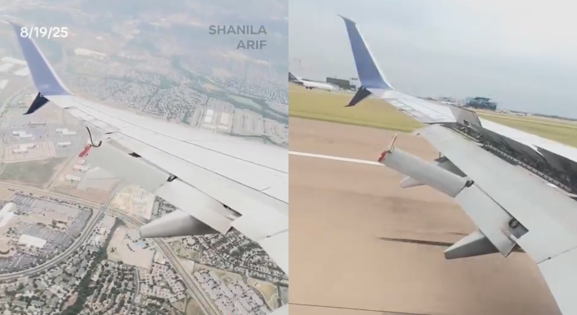 又是波音737！達美航空飛一半「零件脫落」　乘客拍下驚悚畫面