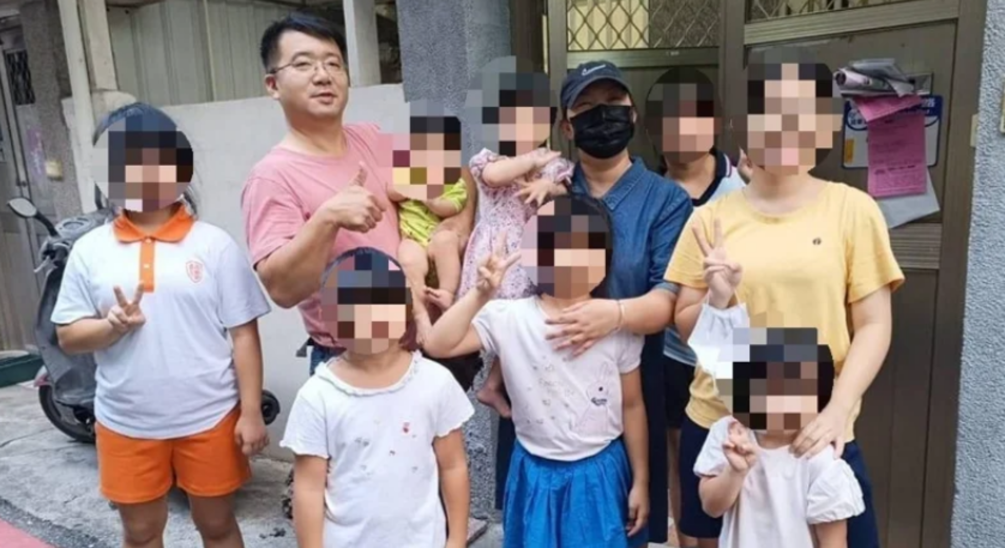 花蓮9寶爸獨扛家計「突發腦死」　遺留妻女10人生活陷困境