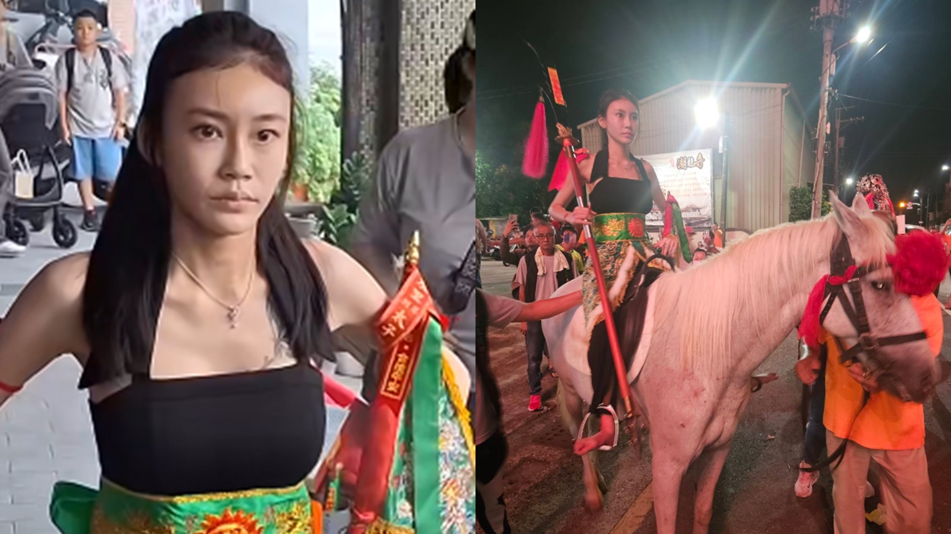 最美神明代言人！高雄26歲關公女乩童掀議　身分曝光竟4寶媽