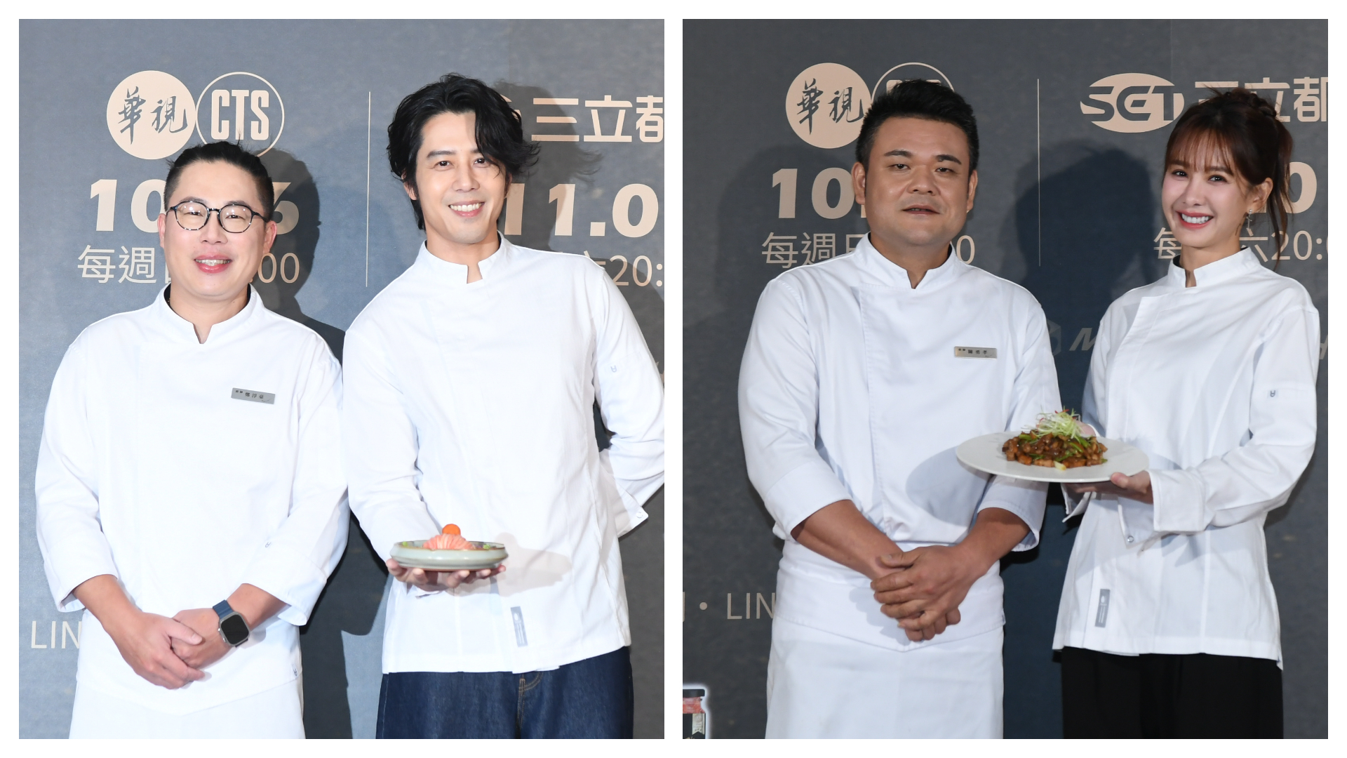 胡宇威、陳庭妮「節目合體比廚藝」在家相處如敵手　安心亞回應「摸肚照」風波：沒有懷孕啦！