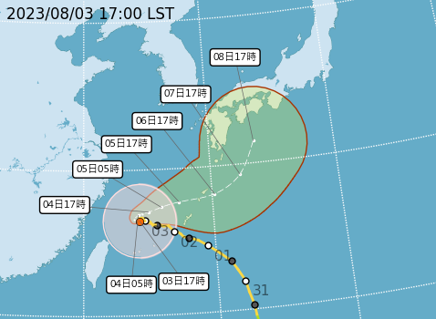 不斷更新／掰掰颱風假「北北基桃同步了」！全台8月4日停班課一覽